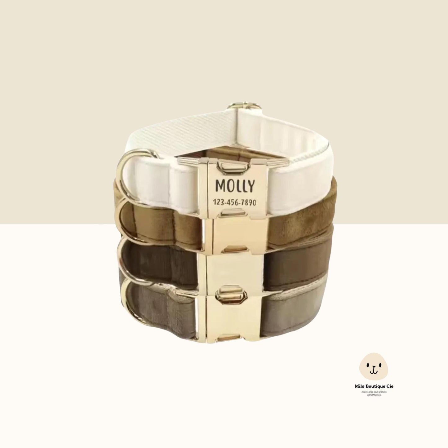 Colliers pour Chiens et Chats avec Gravure – Personnalisés et Élégants