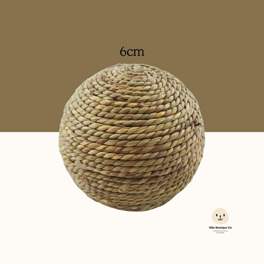 Balle à Mâcher Interactive pour Petits Animaux – Jeu & Stimulation 6cm