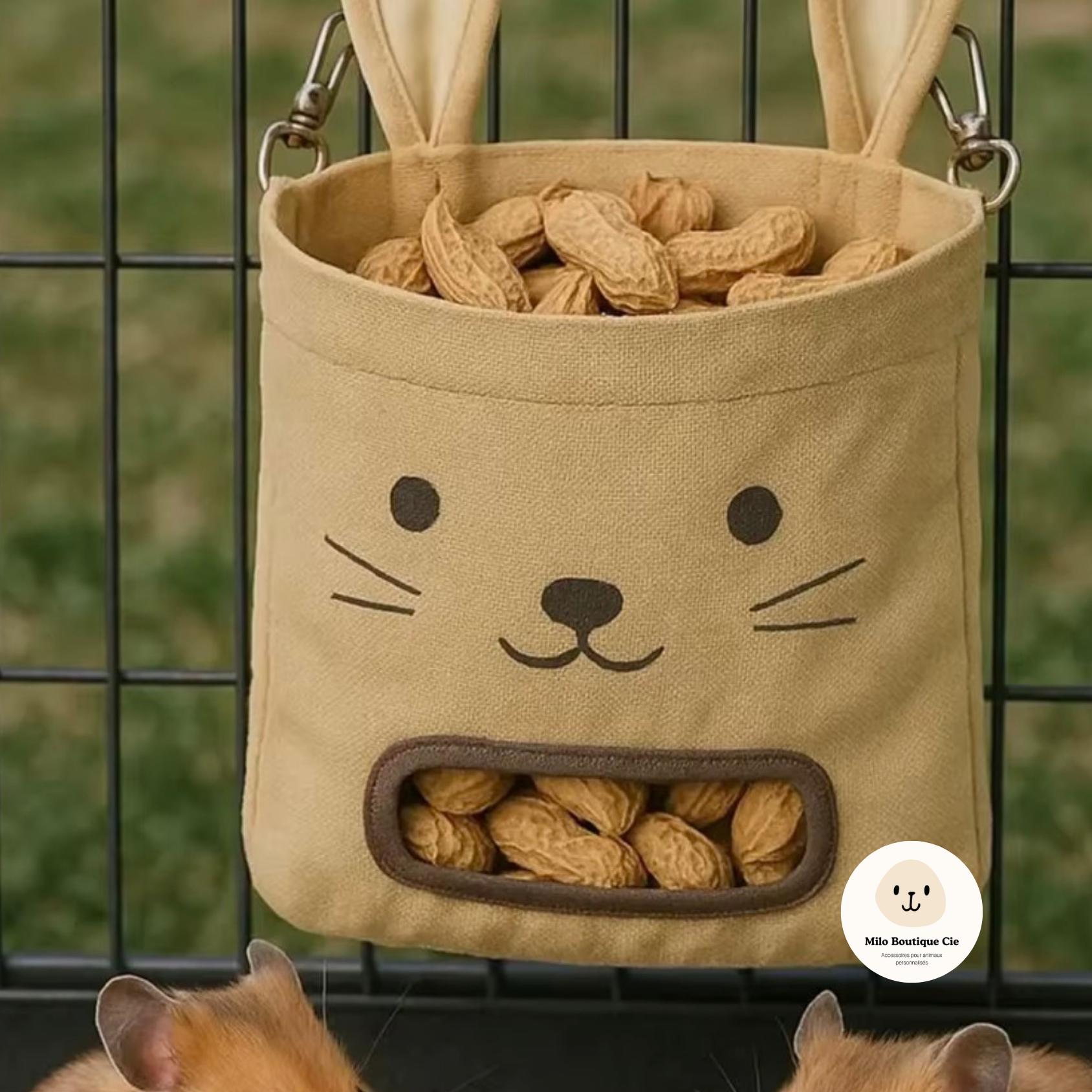 Mangeoire à Foin Suspendue pour Lapin et Rongeur – Pratique