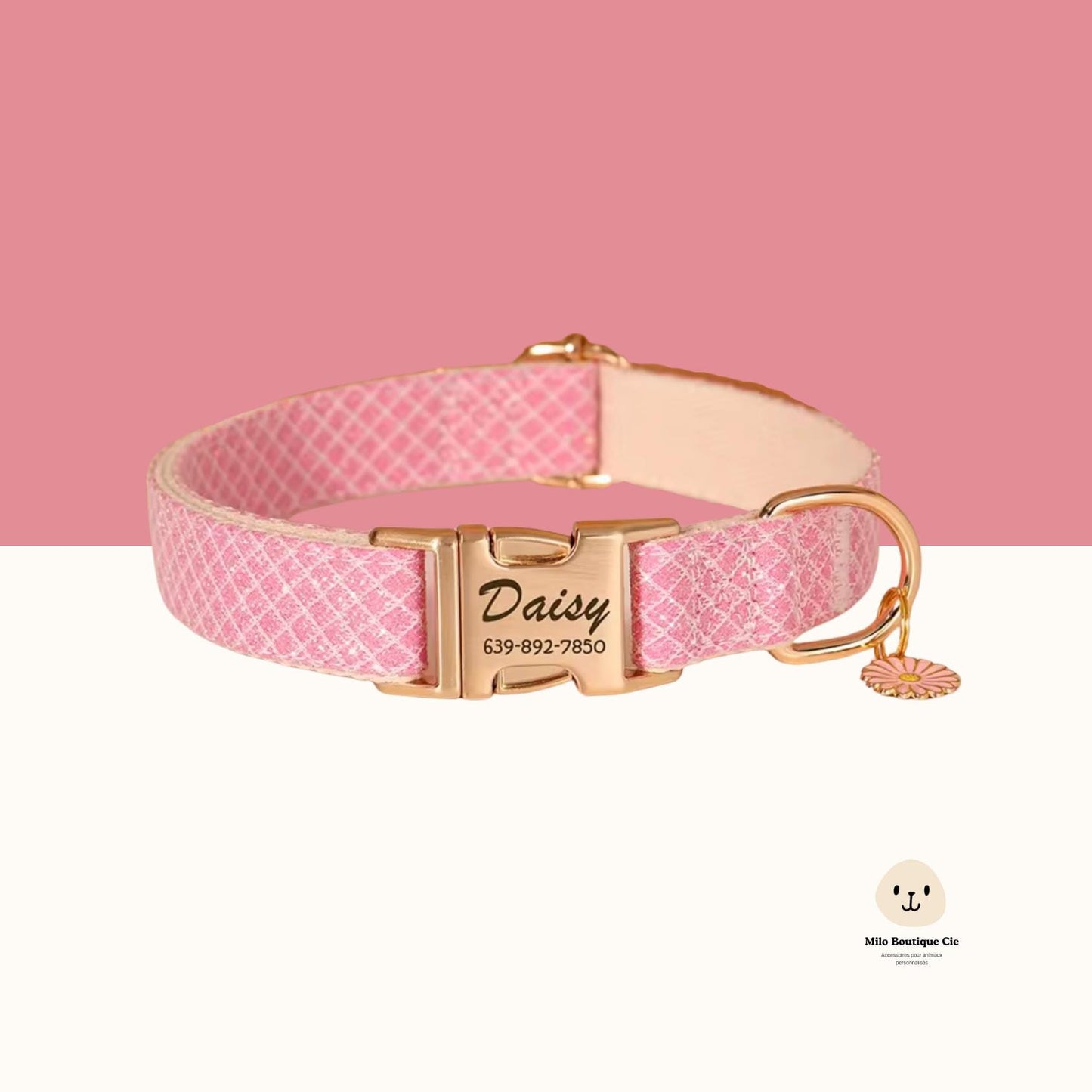 Collier Pendentif Fleurs Personnalisable – Bijou Élégant & Chic