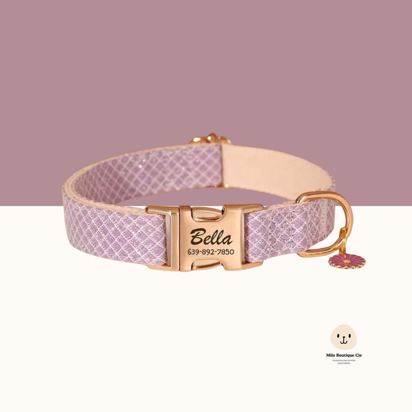 Collier Pendentif Fleurs Personnalisable – Bijou Élégant & Chic