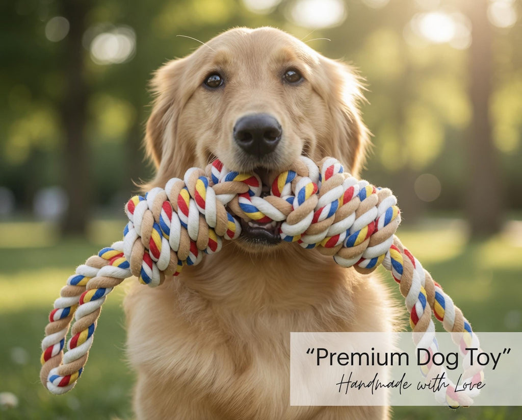 Jouet à Mâcher Corde Chien 45cm – Nettoyage Dents et Hygiène Dentaire